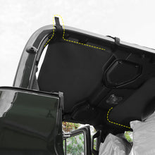 For 2020+ Jeep Gladiator JT 4 Door Soft Top Bikini Sunshade Mesh Anti-UV RT-TCZ
