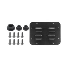 For 2007-2018 Jeep Wrangler JK Rear Tailgate Exhaust Plate & Rubber Plug Screw Trim RT-TCZ