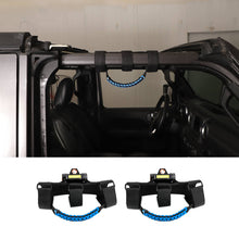 For Jeep Wrangler JK JL JT Interior Car Roll Bar Grab Handles Pull Grip w/Light Accessories (2 pcs) RT-TCZ