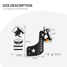 For 2007-2010 Jeep Wrangler JK Two Side Front Door Water Cup Phone Holder Stand RT-TCZ