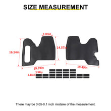 For 2018+ Jeep Wrangler JL 4-Door Version Interior Rear Trunk Side Protective Pads Trim Accessories (2 pcs) RT-TCZ