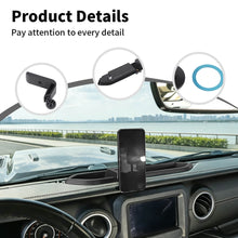 For 2018-2023 Jeep Wrangler JL & Gladiator JT Interior Center Console Magnetic Phone Mount Holder Bracket RT-TCZ