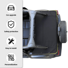 For 2018+ Jeep Wrangler JL JLU Car Trunk Cloth Isolation Cover 4door RT-TCZ
