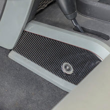 For Jeep Wrangler JK 2007-2010 Soft Carbon Fiber Gear Shift Side Panel Trim Stickers