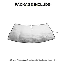 For 2001-2006 Jeep Grand Cherokee Front Windshield Sun Shade Visor UV Block Cover RT-TCZ