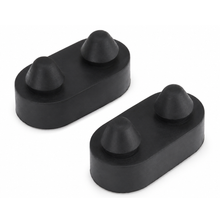 For 1997-2006 Jeep Wrangler TJ 2×Black Engine Hood Rubber Plug Pad Cover RT-TCZ