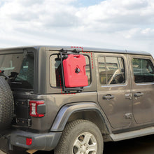 For 2018+ Jeep Wrangler JL Exterior Car Rear Window Mount Climbing Ladder Water/Gal Tank Accessories RT-TCZ