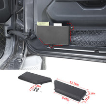 For 2018-2023 Jeep Wrangler JL & Gladiator JT Interior Front Rear Door Mesh Storage Pockets Box RT-TCZ