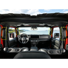 For 2024+ Jeep Wrangler JL & Gladiator JT Interior A/B Pillar Grab Handle Hole Trim Cover (8 pcs) RT-TCZ