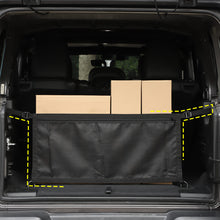 For Jeep Wrangler JK JL Interior Rear Trunk Cargo Shielded Isolation Net Cover RT-TCZ