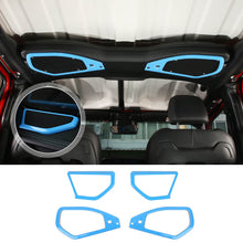 For 2024+ Jeep Wrangler JL & Gladiator JT A-Pillar & Top Roof mount Speaker Decor Ring Trim RT-TCZ