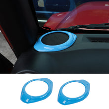 For 2015-2017 Jeep Wrangler JK JKU A Pillar Speaker Trim Cover RT-TCZ
