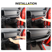 For 2024+ Jeep Wrangler JL & Gladiator JT Interior Copilot Mobile Phone Holder Cup Holder Storage Box Tray RT-TCZ
