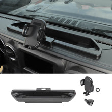 For 2018-2023 Jeep Wrangler JL & Gladiator JT Inner Center Dash Phone Holder Bracket Storage Tray Cover RT-TCZ