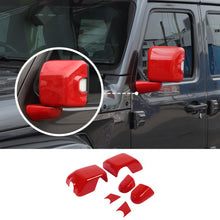 For 2018+ Jeep Wrangler JL JLU Exterior Cover Trim Full Set Available Separately Red RT-TCZ