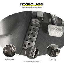 For 2018+ Jeep Wrangler JL Interior  Left Foot Rest Dead Pedal Pegs Panel Accessories RT-TCZ