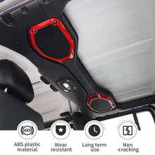 For 2018-2023 Jeep Wrangler JL / Gladiator JT 4 Door--47PCS Inner Center Console, Door, and Roof Cover Trim Kit Set RT-TCZ