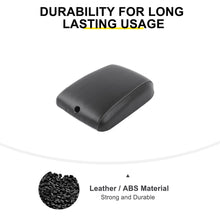 For 2011-2018 Jeep Wrangler JK Center Consol Armrest Box Pad Leather Cover Trim RT-TCZ