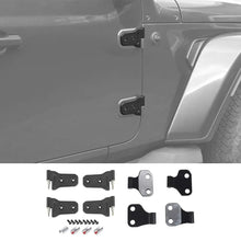 For 2018+ Jeep Wrangler JL & Gladiator JT  US Flag Inner &Outler Car Door Hinge Trim Original Accessories 2/4-Door RT-TCZ