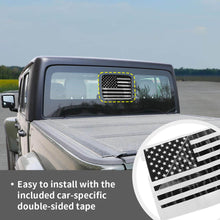 For 2020+ Jeep Gladiator JT Rear Windshield Center Small Window Decal Sticker RT-TCZ