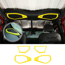 For 2024+ Jeep Wrangler JL & Gladiator JT A-Pillar & Top Roof mount Speaker Decor Ring Trim RT-TCZ