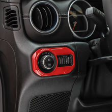 For 2018-2023 Jeep Wrangler JL / Gladiator JT 4 Door--47PCS Inner Center Console, Door, and Roof Cover Trim Kit Set RT-TCZ