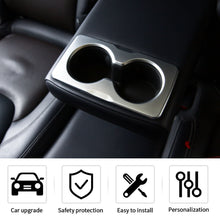 For 2018+ Jeep Wrangler JL JLU & Gladiator JT Rear Armrest Water Cup Holder Panel Cover Trim RT-TCZ