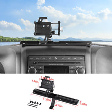 For 2011-2018 Jeep Wrangler JK Interior Center Console Multifunctional Action Camera & Phone Holder Mount Bracket RT-TCZ