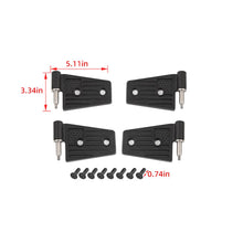 For 2007-2017 Jeep Wrangler JK JKU Door Hinge Replacement Accessories US Flag RT-TCZ