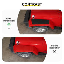 For 2007-2018 Jeep Wrangler JK Front Fender Top Anti-Scratch Protector Pad（2 pcs） RT-TCZ