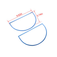 For 2007-2010 Jeep Wrangler JK Dashboard Lower Speaker Cover Trim Decor RT-TCZ