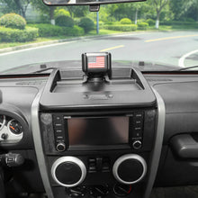 For 2007-2011 Jeep Wrangler JK Center Console Phone Holder Mount Bracket with Storage Box（3 pcs） RT-TCZ