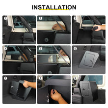 For 2018-2023 Jeep Wrangler JL 4-Door Version Interior Rear Cargo Safe Box Storage Combination Key Lock RT-TCZ