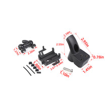 For 2024+ Jeep Wrangler JL & Gladiator JT  A-Pillar Grab-Handle Phone Holder Mount Stand RT-TCZ