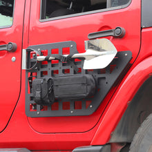 For Jeep Wrangler JK JL Front Rear Door Mount Molle Panel Storage Foot Peg Kit Bracket Accessories RT-TCZ