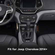 For 2014+ Jeep Cherokee Gear Shift Both Side Storage Box & Tray Center Console Organizer RT-TCZ