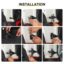For Jeep Wrangler JK JL Interior Rear Cargo Trunk Fire Extinguisher Cup Holder Stand Support RT-TCZ