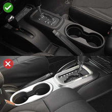 For 2011-17 Jeep Wrangler JK 2X Central Gear Shift Decor Ring Trim Cover RT-TCZ