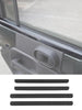 For 2007-2010 Jeep Wrangler JK Carbon Fiber Interior Window Decor Strips Cover Trim RT-TCZ