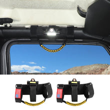 For Jeep Wrangler JK JL JT 2Pack Roll Bar Paracord Grab Handles US Flag RT-TCZ