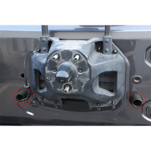 For Jeep Wrangler JK JL Exterior Rear Tailgate Spare Tire Mount Bumper Sleeve Molded