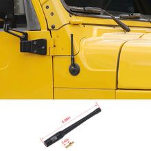 For 1997-2006 Jeep Wrangler TJ Exterior Hood Side Antenna Mast Radio RT-TCZ