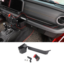For 2024+ Jeep Wrangler JL & Gladiator JT Interior Copilot Mobile Phone Holder Cup Holder Storage Box Tray RT-TCZ