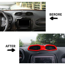 For 2016+ Jeep Renegade Dashboard Air Outlet Vent & Center Air Vent Outlet Cover Trim RT-TCZ