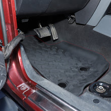 For 2007-2018 Jeep Wrangler JK 2-Door Version Original Front Row Double Hole Floor Mat Foot Mats (2 pcs) RT-TCZ