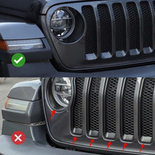 For 2018-2023 Jeep Wrangler JL 7 Colors Grille Inserts & Headlight Cover Trim ABS RT-TCZ