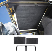 For 1997-2006 Jeep Wrangler TJ Roof Hardtop Rear Window Heat Insulation Cotton Cover Pad