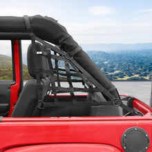 For 2007-2017 Jeep Wrangler JK Cargo Side Net Trunk Side Restraint Baggage Mesh 4Door RT-TCZ