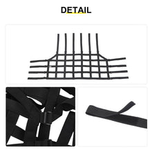 Fabric Strap & ABSFor 2007-2018 Jeep Wrangler JKU 4 Door Rear Trunk Mesh Cargo Net Organizer Restraint Protective Roof Top Baggage RT-TCZ