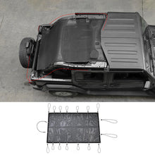 For 2018+ Jeep Wrangler JL 4-Door Sunshade Cargo Net Rear Trunk Heat Insulation Mesh UV Protection RT-TCZ